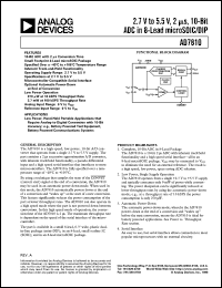 Click here to download AD7810 Datasheet