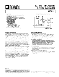Click here to download AD7813 Datasheet