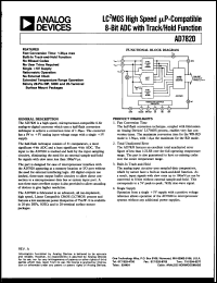 Click here to download AD7820 Datasheet