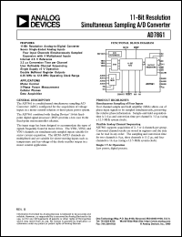 Click here to download AD7861APZ Datasheet