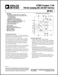 Click here to download AD7878 Datasheet