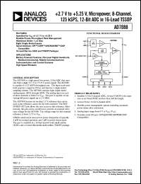 Click here to download AD7888 Datasheet