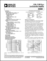 Click here to download AD8009 Datasheet