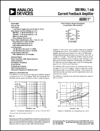 Click here to download AD8011 Datasheet