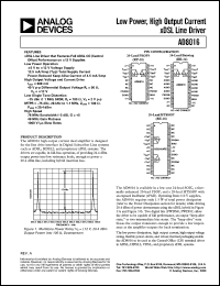 Click here to download AD8016 Datasheet