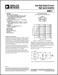 Click here to download AD8017 Datasheet