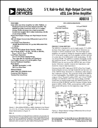 Click here to download AD8018 Datasheet
