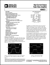 Click here to download AD8023ARZ-REEL7 Datasheet