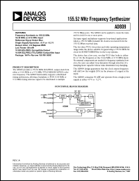 Click here to download AD809 Datasheet