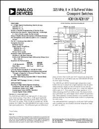 Click here to download AD8108 Datasheet