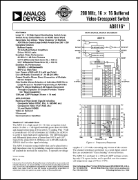 Click here to download AD8116 Datasheet