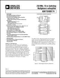 Click here to download AD8174 Datasheet