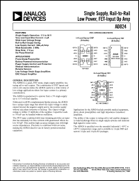 Click here to download AD824 Datasheet
