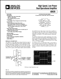 Click here to download AD826 Datasheet