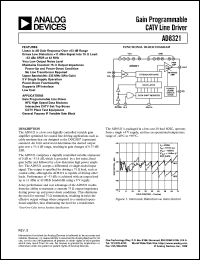 Click here to download AD8321 Datasheet