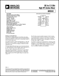Click here to download AD8343 Datasheet