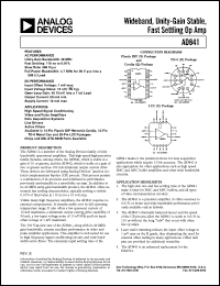 Click here to download AD841 Datasheet