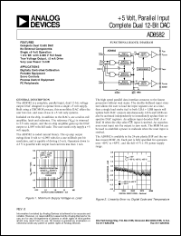 Click here to download AD8582ANZ Datasheet