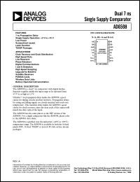 Click here to download AD8598 Datasheet