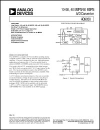 Click here to download AD9050 Datasheet