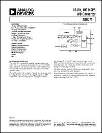 Click here to download AD9071 Datasheet