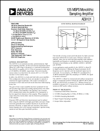 Click here to download AD9101 Datasheet