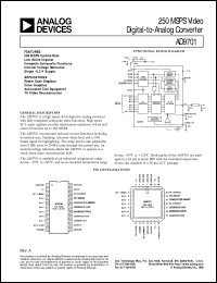 Click here to download AD9701 Datasheet