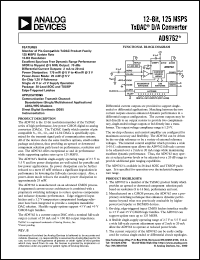 Click here to download AD9762 Datasheet