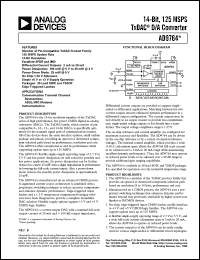 Click here to download AD9764ARRL Datasheet