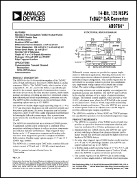 Click here to download AD9764ARZRL Datasheet