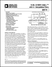 Click here to download AD9774ASRL Datasheet