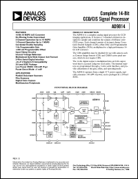 Click here to download AD9814 Datasheet