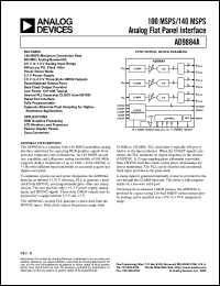 Click here to download AD9884A Datasheet
