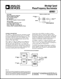 Click here to download AD9901TQ/883B Datasheet