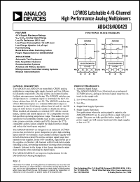 Click here to download ADG428BR-REEL Datasheet