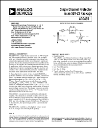 Click here to download ADG465BRM-REEL7 Datasheet