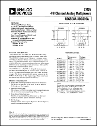 Click here to download ADG508A Datasheet
