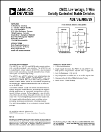 Click here to download ADG739 Datasheet