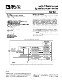 Click here to download ADM1021 Datasheet