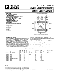 Click here to download ADM206 Datasheet