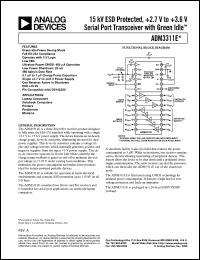 Click here to download ADM3311E Datasheet