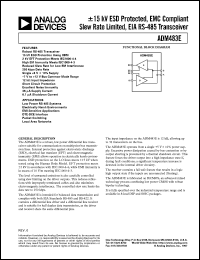 Click here to download ADM483EANZ Datasheet