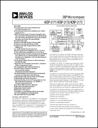 Click here to download ADSP-2171 Datasheet