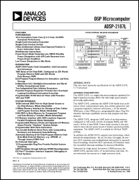 Click here to download ADSP-2187L Datasheet