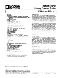 Click here to download ADSP-21MOD970 Datasheet