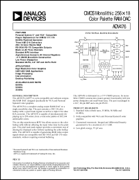 Click here to download ADV476 Datasheet