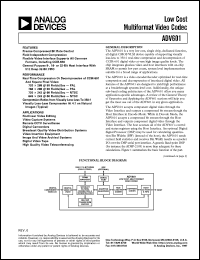 Click here to download ADV601 Datasheet