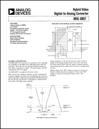 Click here to download HDG-0807 Datasheet