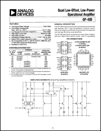 Click here to download OP400 Datasheet