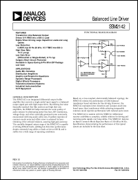 Click here to download SSM2142SZ-REEL Datasheet